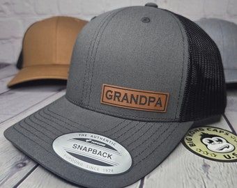 Grandpa Hat, Grandpa Cap, Grandpa Baseball Cap, Father's Day Gift Ideas, Grandpa Birthday Gift, Pregnancy Announcement Gifts, Best Grandpa