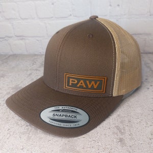 PAW Hat, Paw Cap, Paw Patch Trucker Hat, Gifts for Paw, New PAW Pregnancy Announcement Gifts, Paw Birthday Gift, Paw Christmas Gift, Paw Hat
