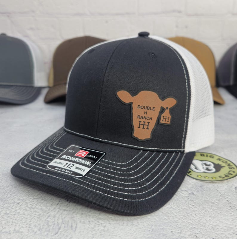 Custom Cattle Brand Cap, Custom Text Cow Tag Hat, Custom Farm Brand ...