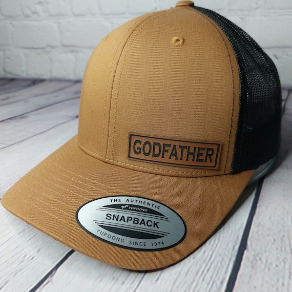 Godfather Hat, Custom Godfather Cap, Gifts for Godfather, Best Godfather Gift, God Parent Gifts, Personalized Padrino Hats, Custom Text Hat