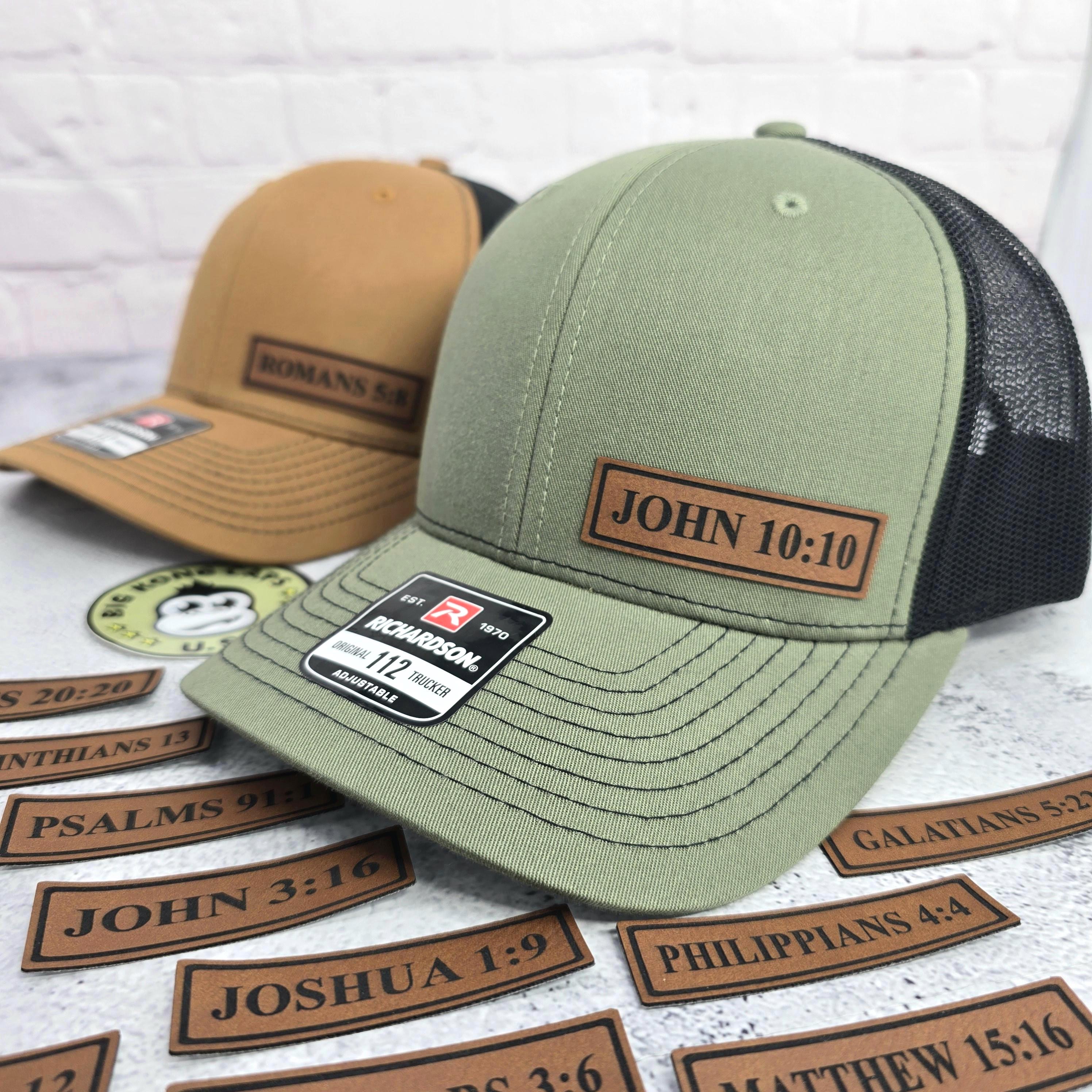 Bible Verse Hat, Favorite Scripture Cap, Custom Text Hat, Your ...