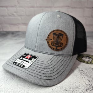 Disc Golf Patch Hat, Richardson 112 Trucker Cap, Frisbee Golfer Snapback