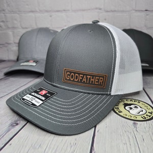 Godfather Hats, Godfather Cap, Custom Godfather Gifts, Customizable Godfather Gift Ideas, Personalized Godfather Gifts, Best Godfather Gifts