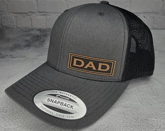 Dad Hat, Custom Dad Cap, Dad Patch Hat, New Daddy Pregnancy Announcement Gifts, Dad 2026 Gift Ideas, Custom Text Dad Birthday Gifts