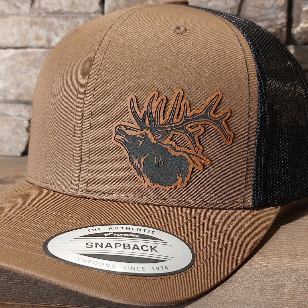 Elk Hat, Elk Hunter Hat, Bull Elk Hunting Dad Hat, Bull Elk Dad Hunting