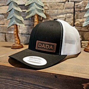 Custom DADA Hat, Dada Patch Trucker Hat, Fathers Day Gifts, Husband Gifts, Pregnancy Announcement Hat, Customizable Dada Patch Trucker Hats