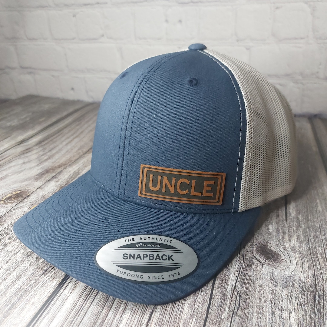 Uncle Hat, Uncle Patch Cap, Uncle Birthday Gifts, Personalized Gifts ...