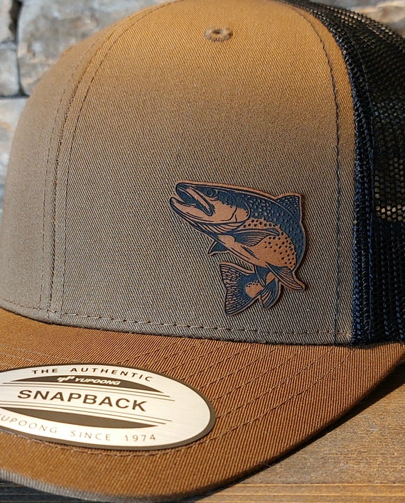 Brown Trout Patch Epic Dad Hat – Fly Fish Wyoming