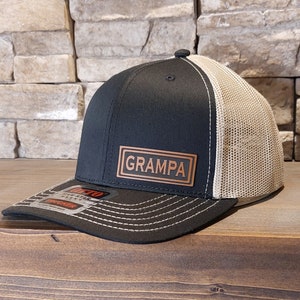 GRAMPA HAT, Grampa Gifts, Custom Hats, Gifts for Grampa, New Grampa Hat, Grandpa Pregnancy Announcement Gifts, Grampa Patch Trucker Caps