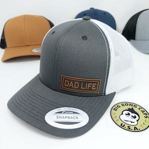 Dad Life Hat, Dad Cap, Dad Life Trucker Cap, Pregnancy Announcement Gifts, Dad Birthday Gifts, Personalized Dad Gifts, Custom Dad Patch Hat