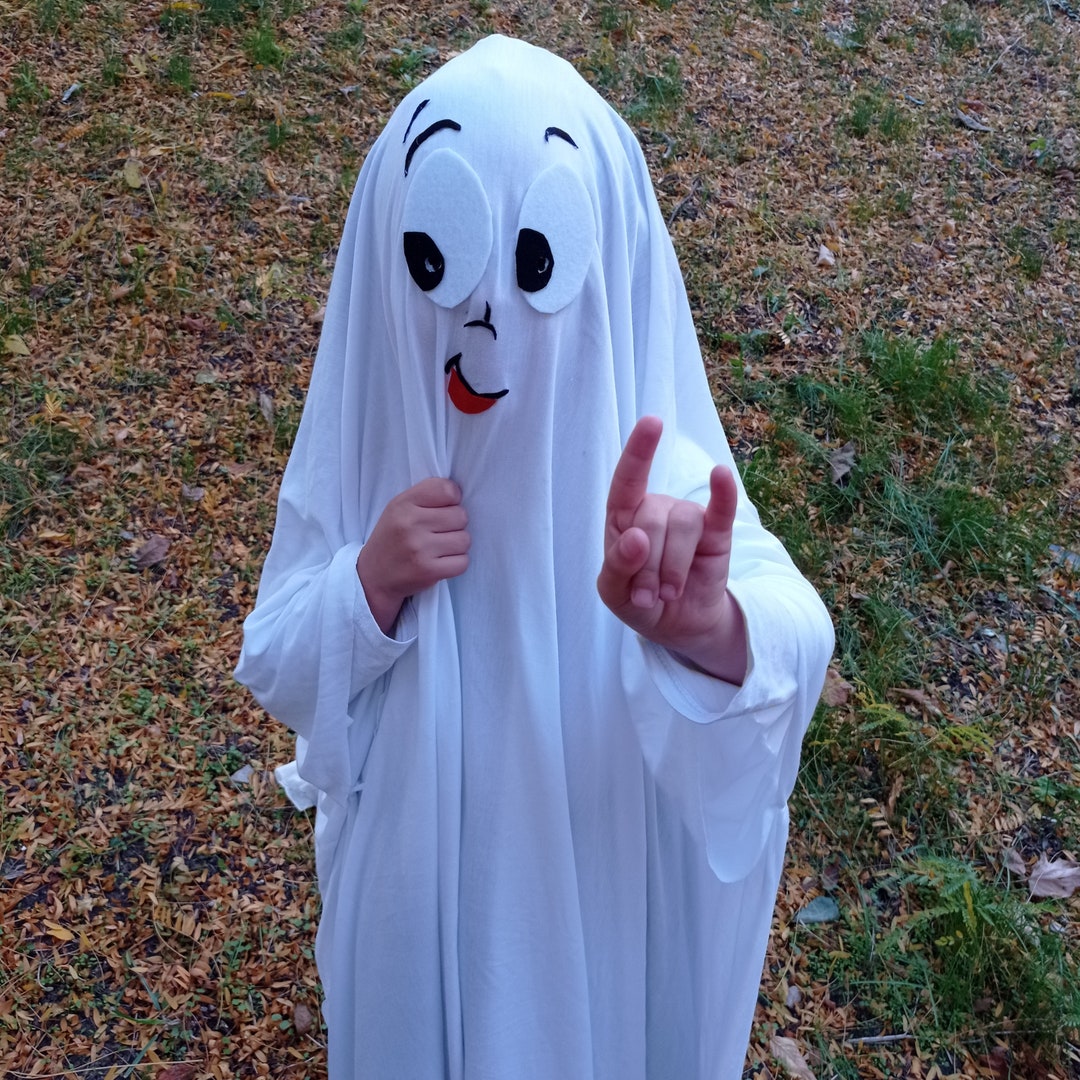 Boo Casper Halloween Costume, Carnival Costume, Ghost Halloween Costume