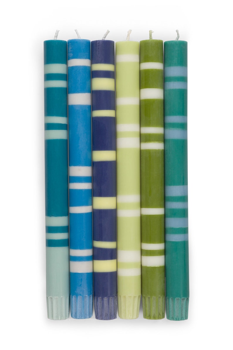 British Colour Standard Dinner Candles
