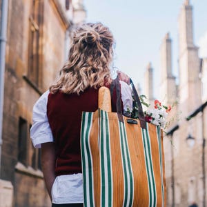 Farmers Market Recycled Shopper Bag