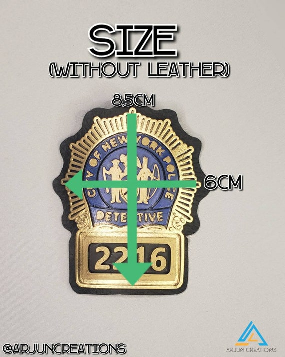 Brooklyn99 にインスパイアされたニューヨーク市警察の刑事バッジ