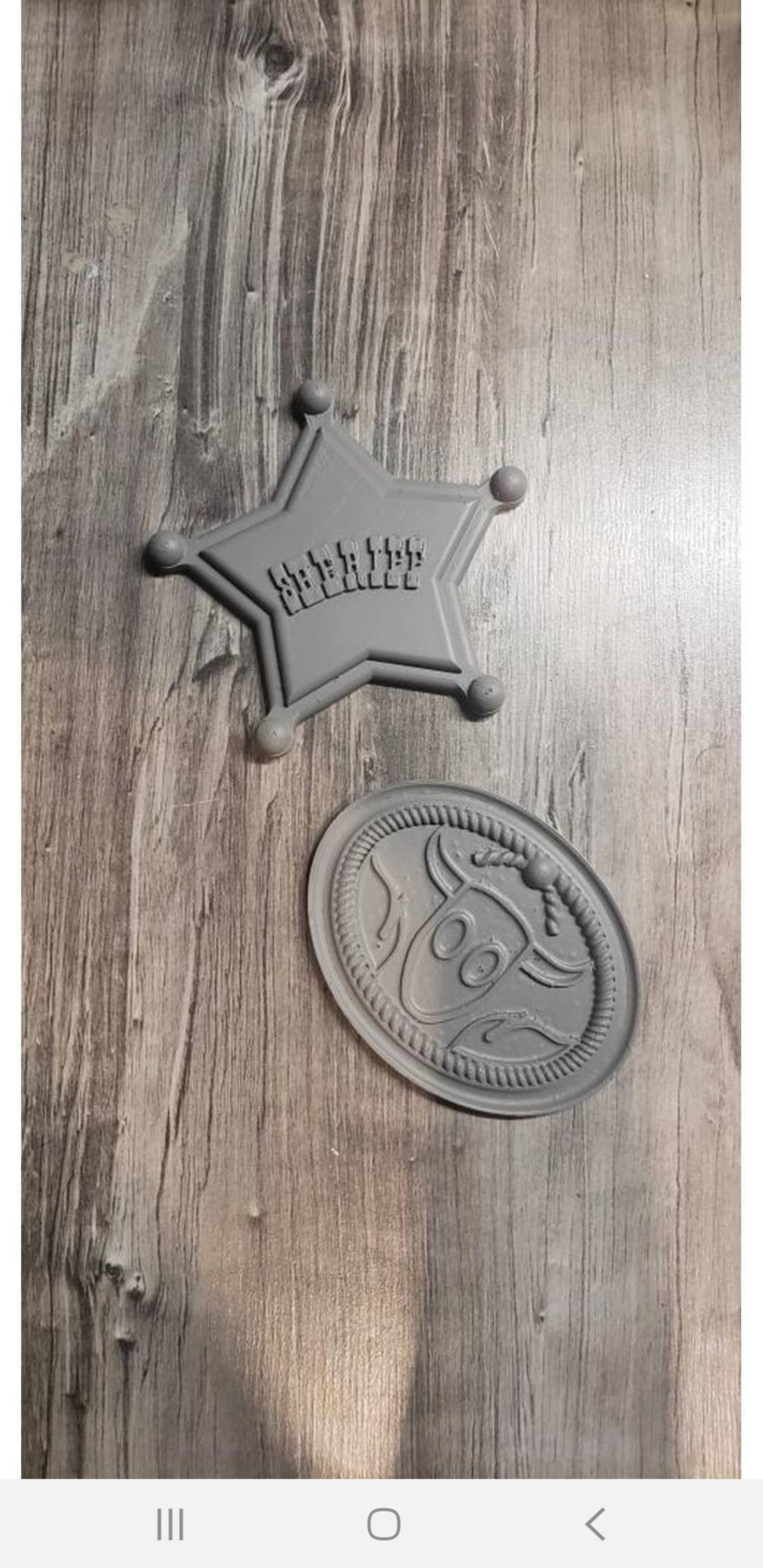 Toy Story Woody Belt Buckle and Sheriff Badge Lost Toy | Etsy