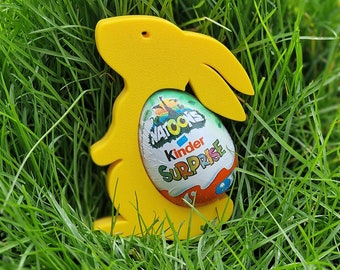 Easter Bunny Egg Holder - Kinder Egg - Easter Hunt - 3D Printer - Many Colours