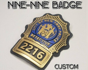 Brooklyn99 にインスパイアされたニューヨーク市警察の刑事バッジ