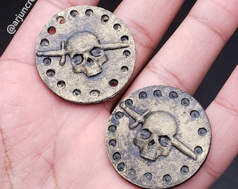 Charmed TV Show Pirate Coin - Season 7 Episode 4 - Replica Prop - 3D Printed - Halliwell- Collection