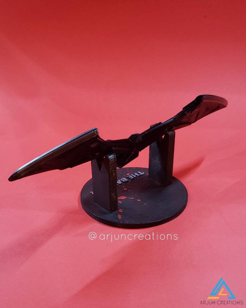 3D printed Batman 2021 Battison Batarang Trailer Inspired Prop Utility Robert Pattinson