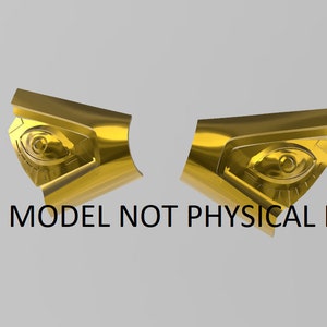 Mysterio Cape Clasps - 3D MODEL - Spiderman Far From Home - Prop - Costume - Cosplay