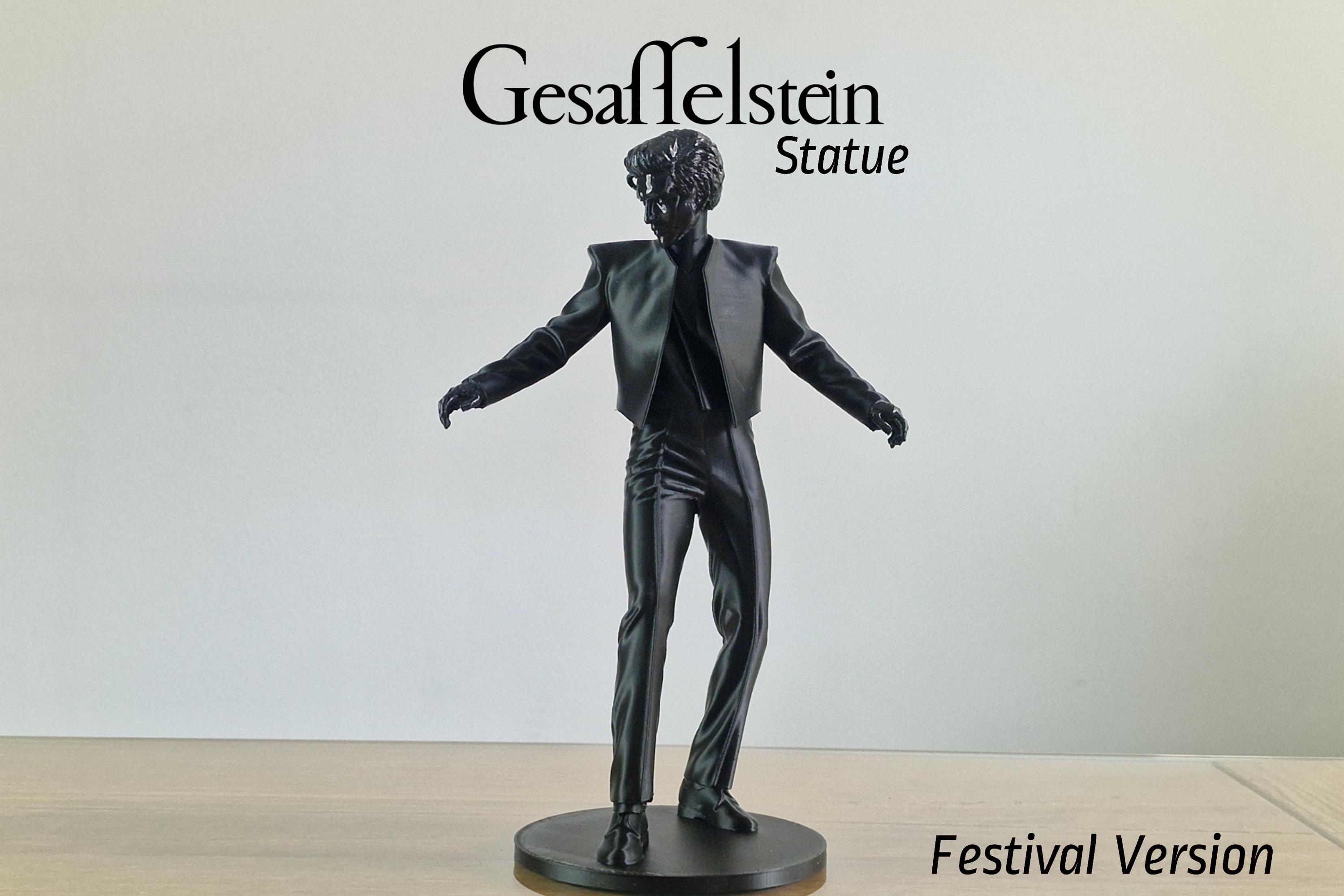 ゲサフェルシュタイン風フィギュア像 - テクノDJコレクターズアイテム