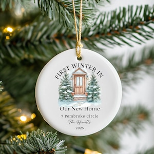 Décoration personnalisée pour la première maison, souvenir d'une nouvelle maison