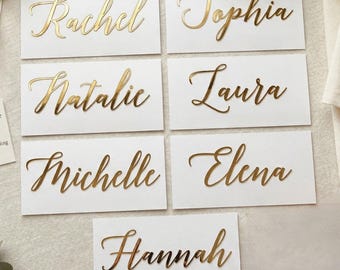 Personalized Name Vinyl Decals, Custom Script Names Wedding Vinyl Stickers