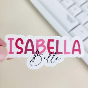 Personalized School Labels: Holographic Name Stickers for Kids and Teachers