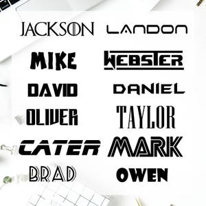 Custom Name Decal, Vinyl Decal, Vinyl Lettering, Vinyl Name Decal, Yeti Tumbler Decal, Laptop Decal, Water Bottle Decal, Vinyl Sticker