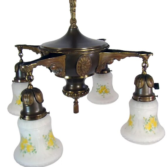 Bradley and hubbard sale chandelier