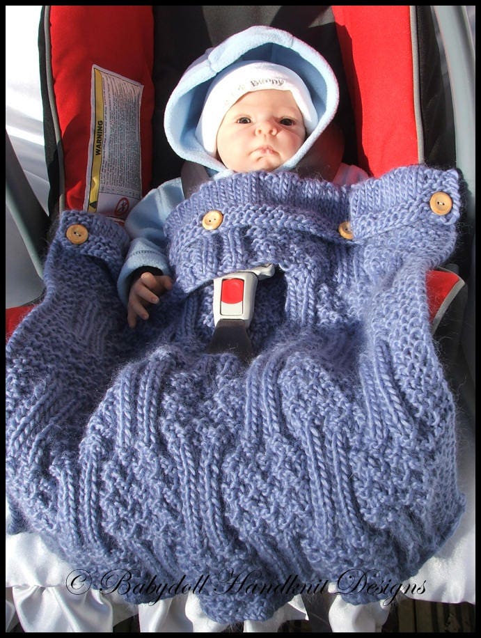 Chunky Car Seat Blanket Kit by Appalachian Baby — Klose Knit