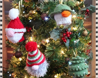 Knitting Pattern Christmas Bauble/Chocolate Orange Covers