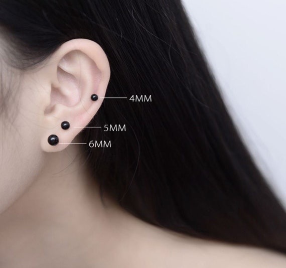Cute black deals earrings
