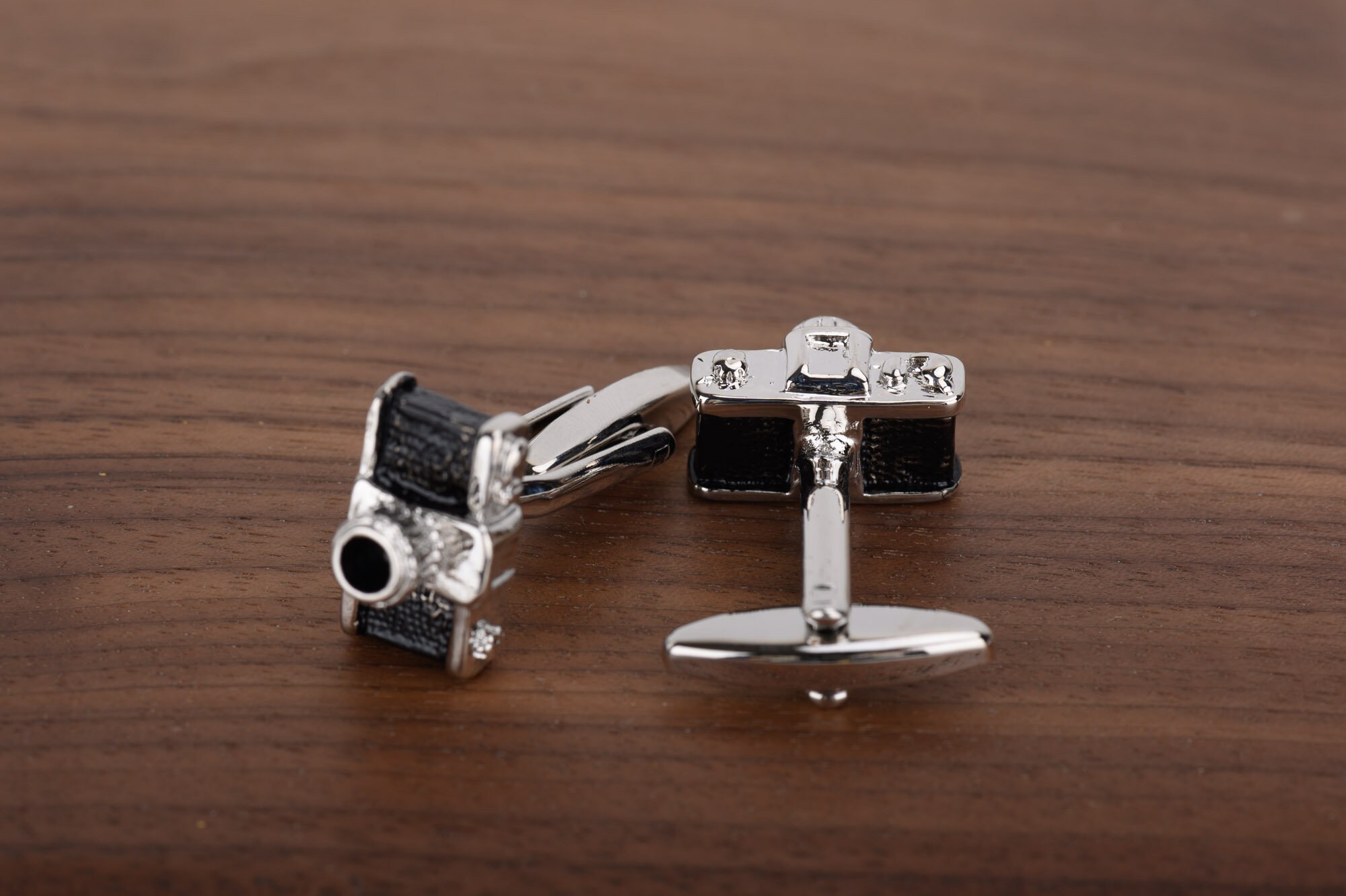DSLR Camera Lens Cufflinks - DSLR Camera Lens Cufflinks