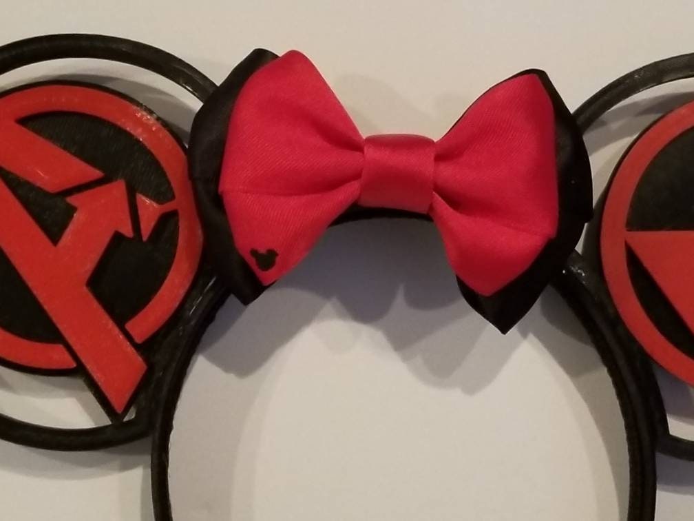 3D Printed Black Widow Inspired Ears Etsy