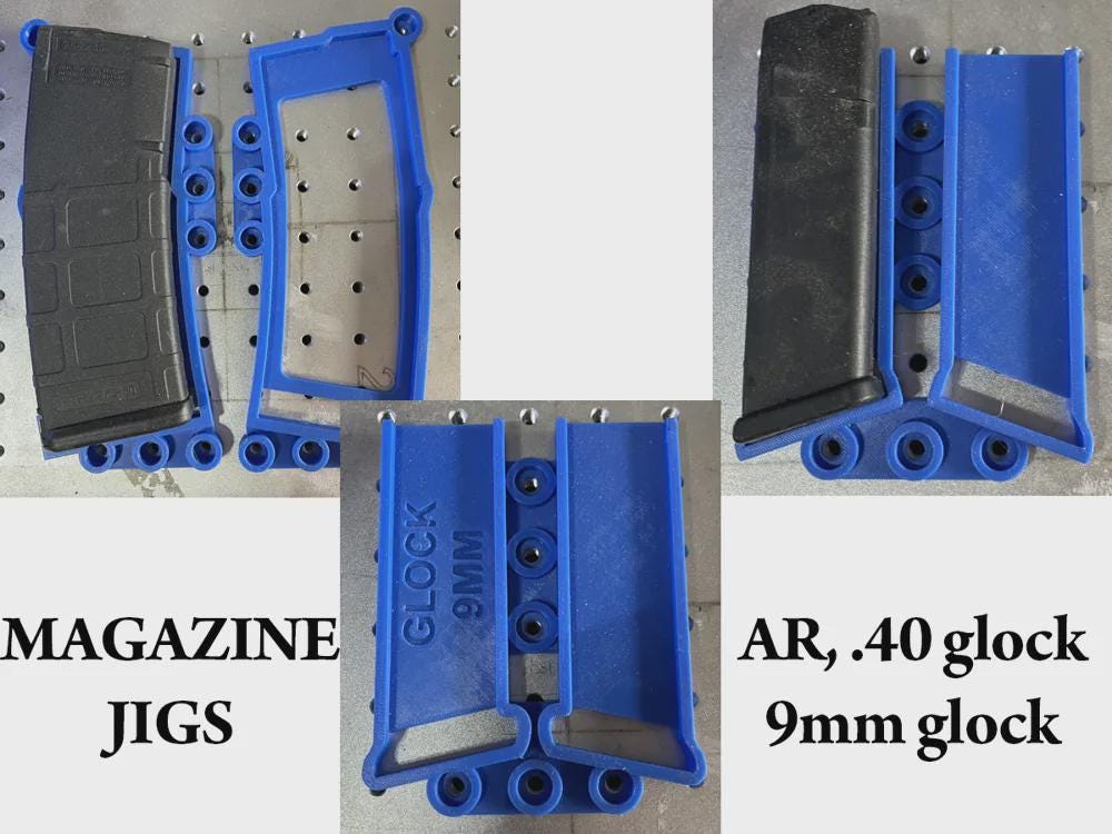 Milspin Magazine Base Plate for Glock Gen 1-5 | American Flag | Veteran Made in Milspin Magazine Base Plate for Glock Gen 1-5 | American Flag | Veteran Made in