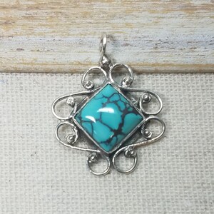 Sterling silver Turquoise Pendant