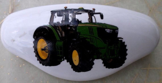 John Deere Tractor 3 Cabinet Knobs Drawer Pull Etsy