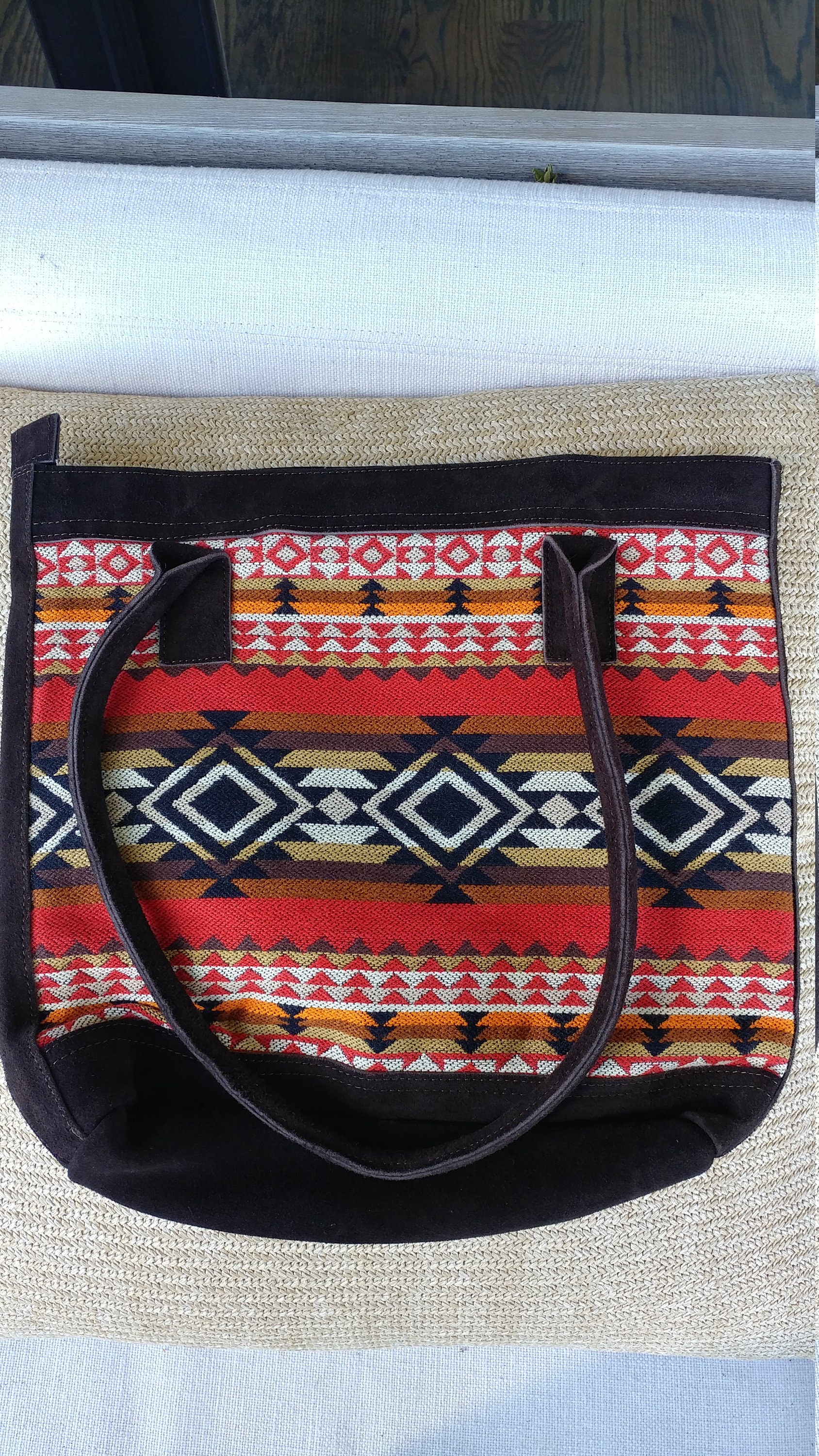 Native Ecuadorian Handmade Brown Shoulder Bag Etsy