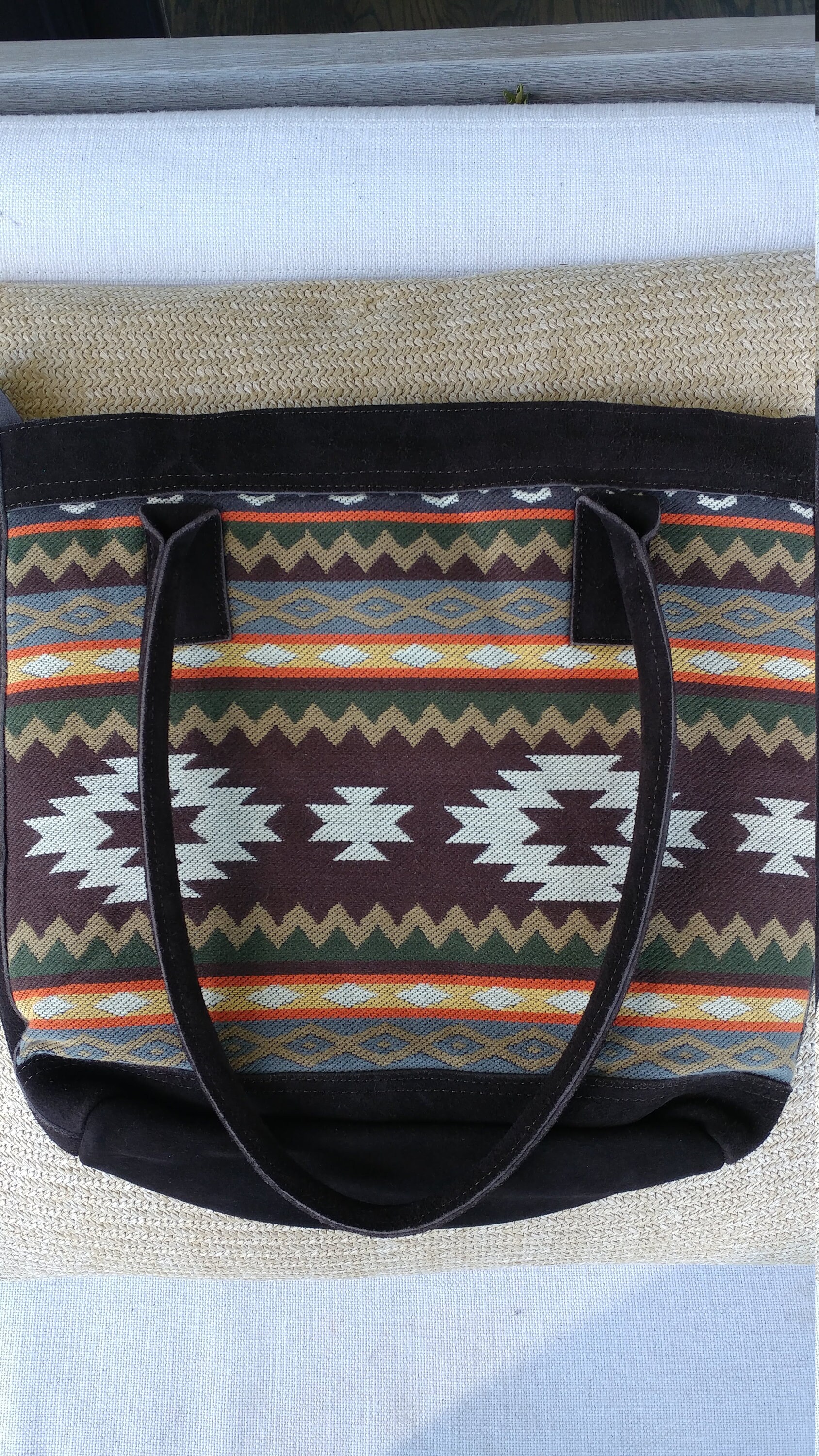 Native Ecuadorian Handmade Brown Shoulder Bag Etsy