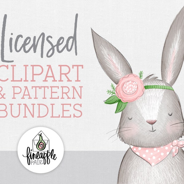 Clipart License, Graphic License, Pattern License, Digital Paper, Seamless Patterns, Clipart Bundles