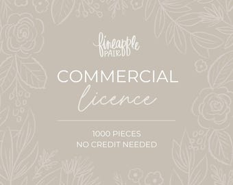 Commercial Clipart Pattern License: Unlimited Use