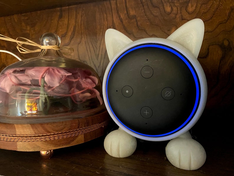 Amazon Echo Dot Generation 3 Cat Ear Stand Etsy