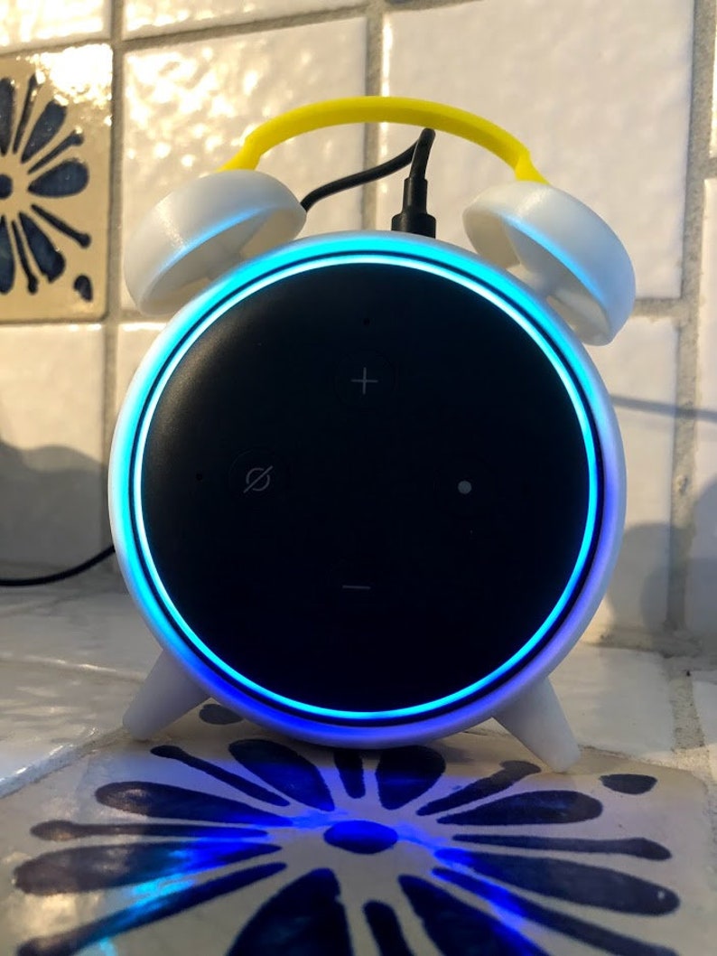 Amazon Echo Dot Gen 3 Alarm Clock Stand Etsy