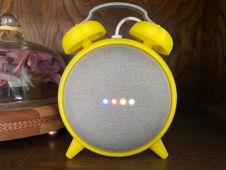Nest Mini/Google Home Mini Alarm Clock Stand Etsy