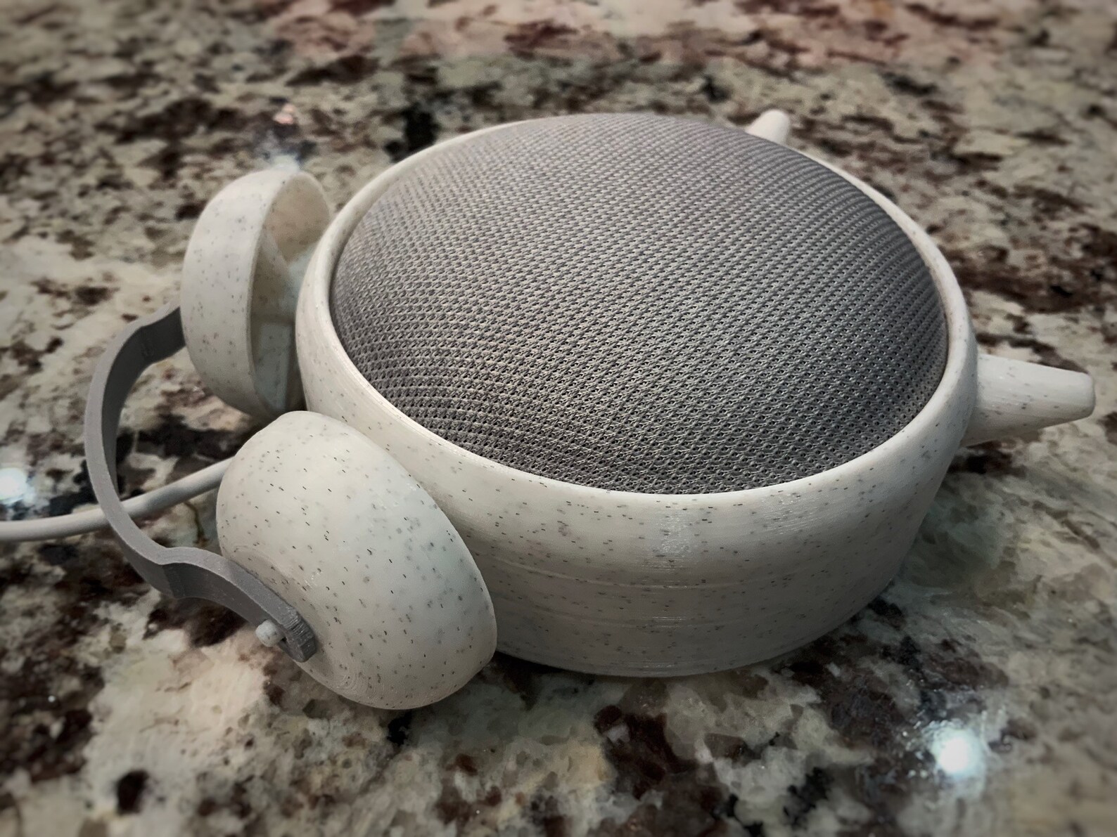 Nest Mini/google Home Mini Alarm Clock Stand Etsy UK