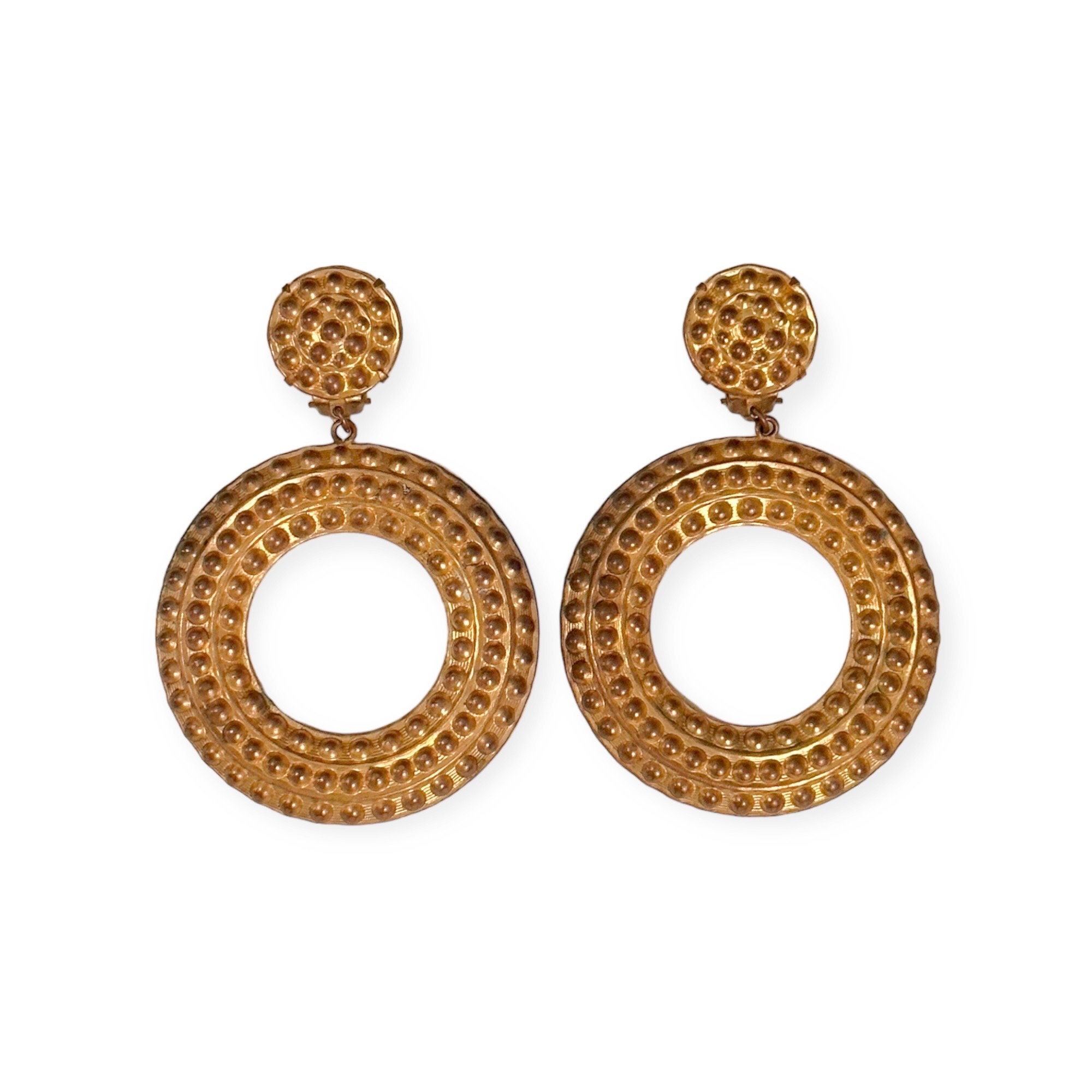 Boucles d'oreilles Loelia rares Vivienne Westwood avec perle Doré ref
