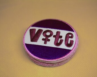 Vote Female Patch - Magenta