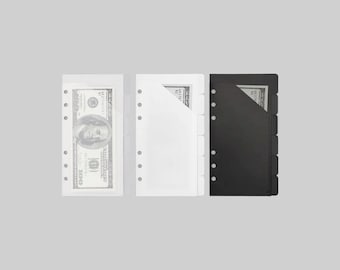 A6 Budget Dividers | Financial Planner Inserts | Expense Tracker | Money Management