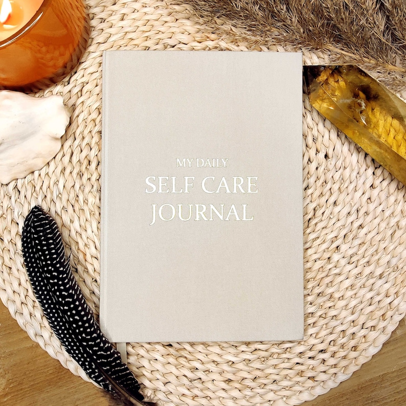My Daily Self Care Journal Spiritual Management Notebook Guided Daily Reflection Journal to Support Mental Health image 3